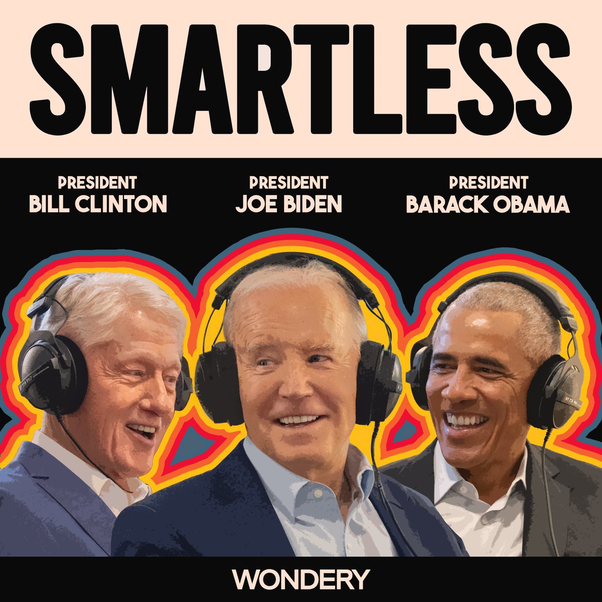 🚨Calling all Smarties!🚨 This next episode of @SmartLess is a big one! President Biden brings along two friends in the first-ever triple-guest episode. Listen in as they sit down for a conversation with Will, Jason, and Sean here: bit.ly/3w4IL9S