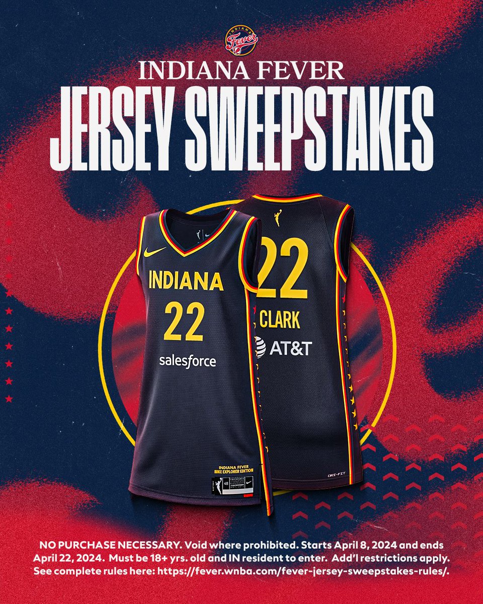 last day to enter‼️

you could be a lucky winner of a Caitlin Clark jersey.

#sweepstakes rules + entry: feverbasketball.com/jerseysweepsta…