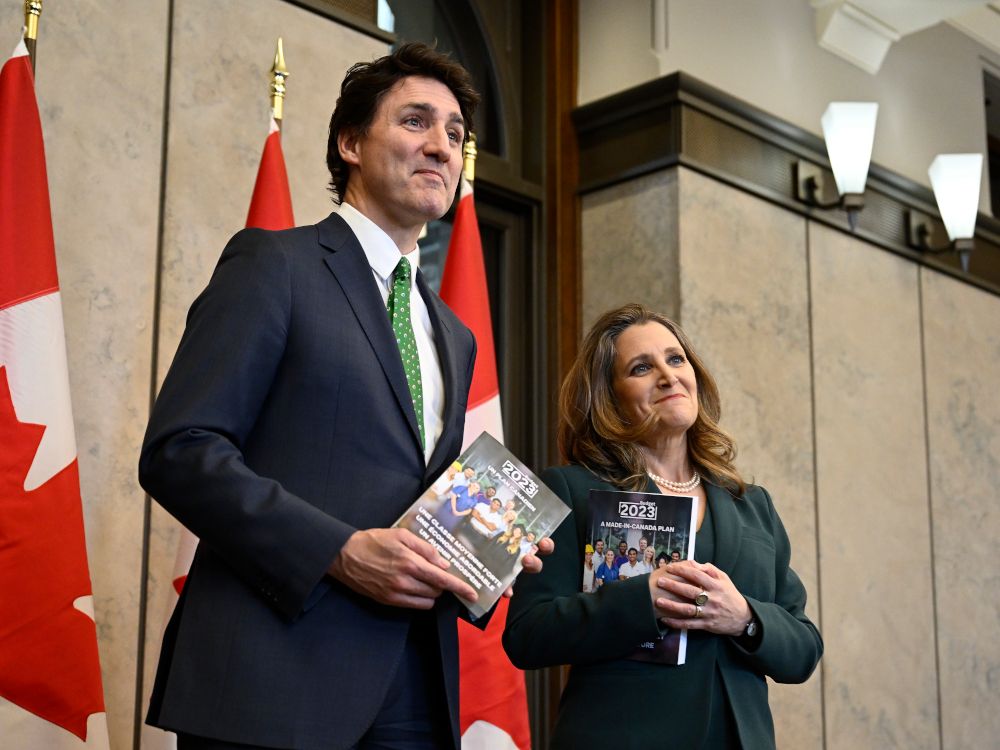 nationalpost's tweet photo. Ottawa just guaranteed we’ll all be paying higher taxes soon: Full Comment podcast https://t.co/DkiZtcikwN https://t.co/fL6D0V9dOb