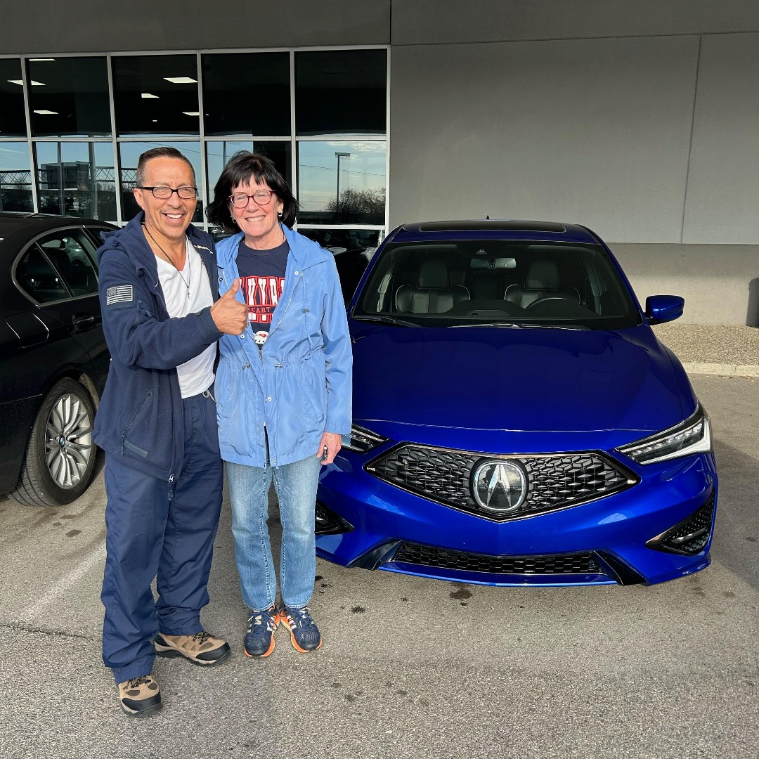 Happy smiles & congratulations for this happy couple who were able to come in & drive off with their 2022 Acura ILX.🥳🚗Thank you to Sales & Leasing Expert, Cody Menard, for helping them find their next dream car! #HuffmanHasIt #NeilHuffmanSubaru #Louisville #Subaru #DixieHwy