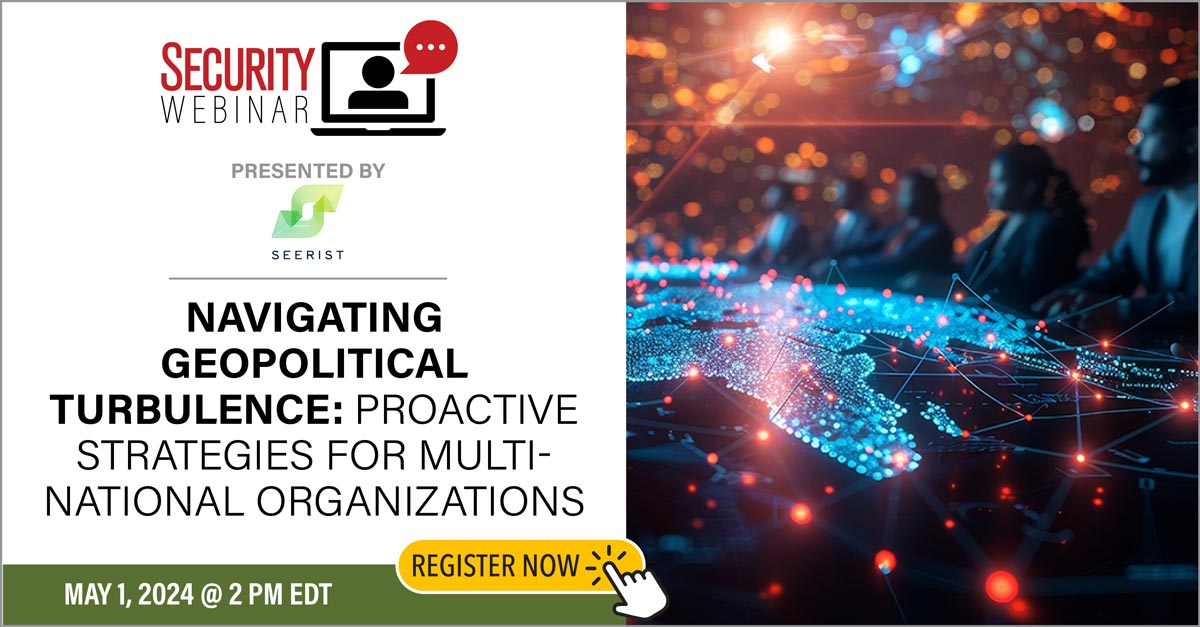 🌍 Ready to fortify your global operations against emerging threats? Join us at our upcoming #webinar and gain actionable insights to thrive in today's volatile landscape. Register Now: brnw.ch/21wJ3Su