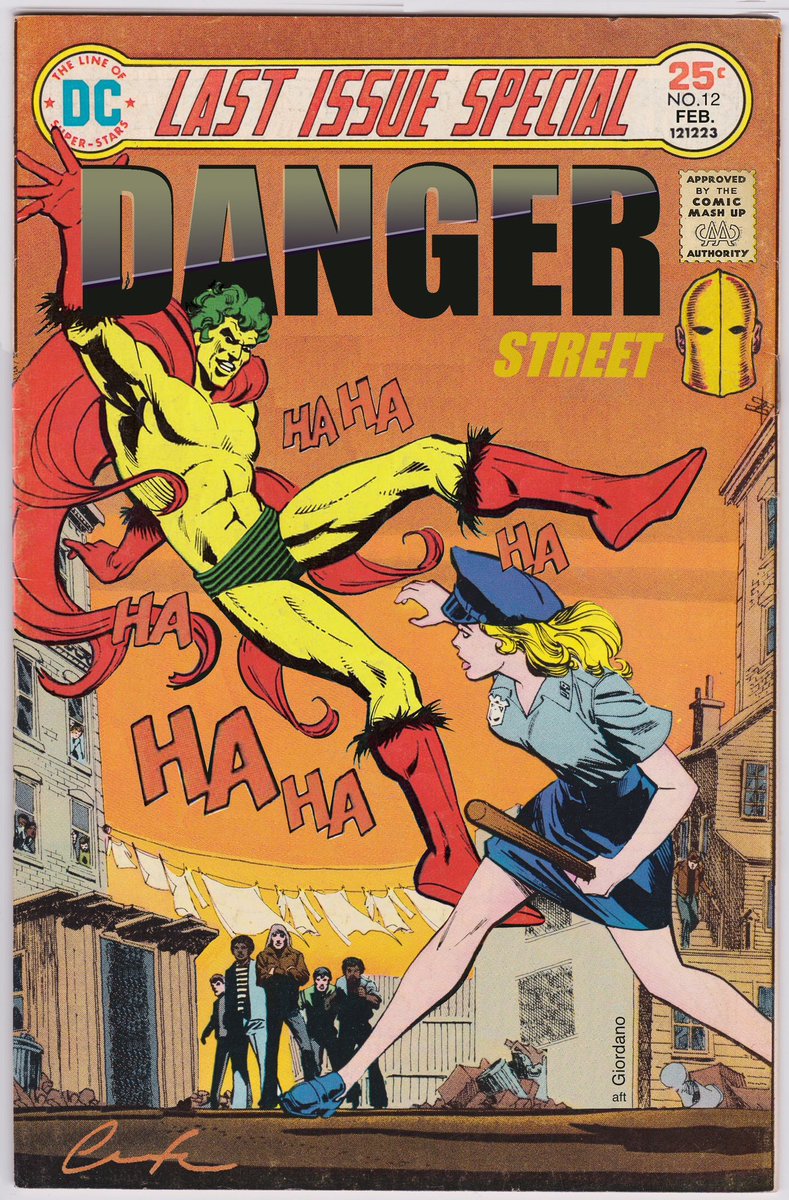 #OnThisDay in 1975 #LadyCop debuted in #FirstIssueSpecial #comics #4 #LizaWarner was #hidingUnderHerBed whenSheWitnessed someone in #cowboyBoots killHer2roommates&leave an #aceOfSpades as a #callingCard promptingHer2enroll inThe #policeAcademy in hopes of somedayFinding theKiller