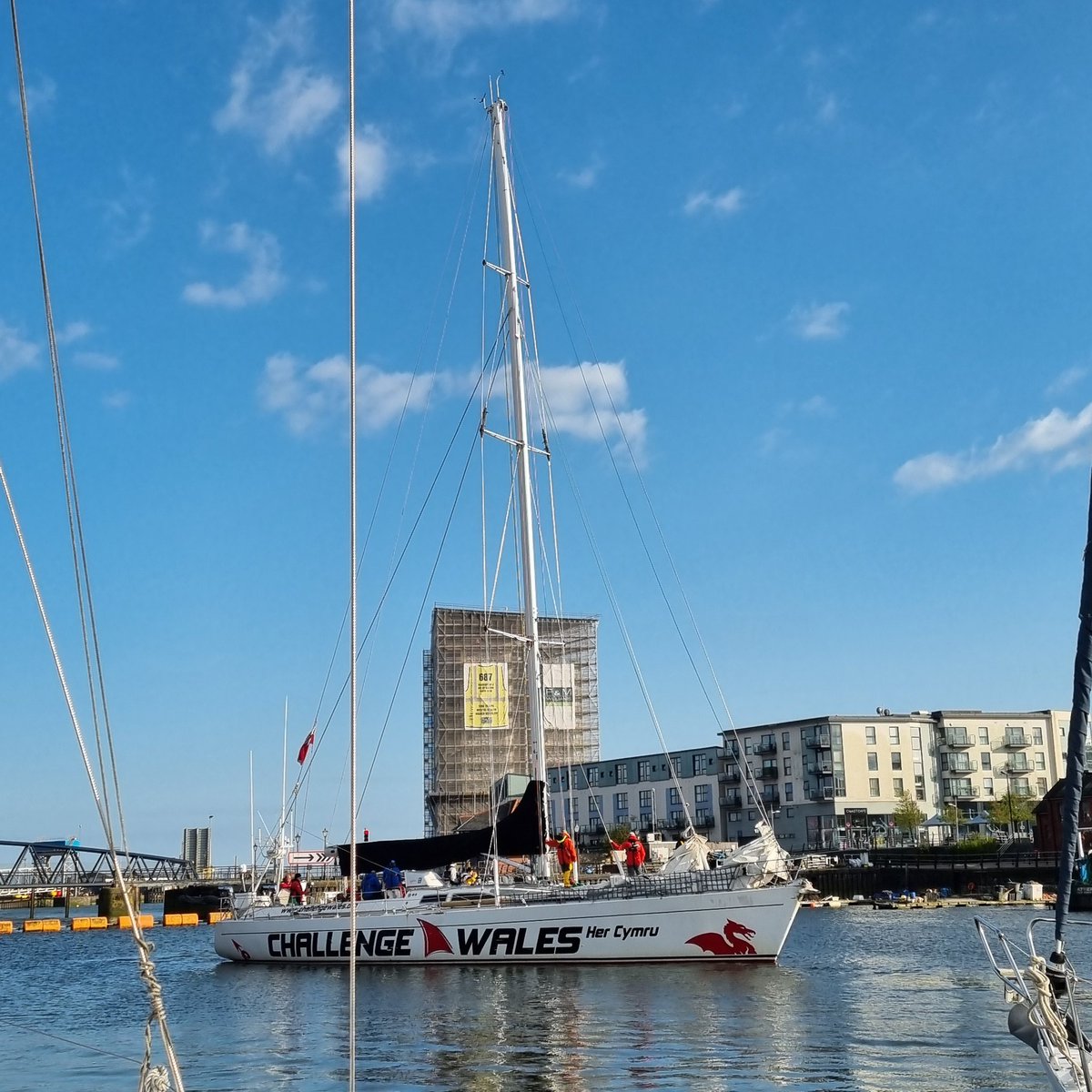ruthrwltd's tweet photo. Nice to see @ChallengeWales visiting @SwanseaMarina &amp; in #SWANSEA Bay this weekend 👍⛵️😊 https://t.co/qiz5LB0A7d
