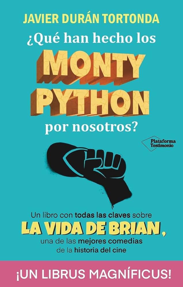 jordievole's tweet photo. Mañana Sant Jordi y Javier Durán @tortondo ha publicado “¿Qué han hecho los Monty Python por nosotros?”, su primer libro. 
Es uno de los mejores guionistas de humor de este país. (Deberíamos levantar un estatua en honor de los guionistas, rollo “Monumento al soldado desconocido”) https://t.co/4Q5regyjeV