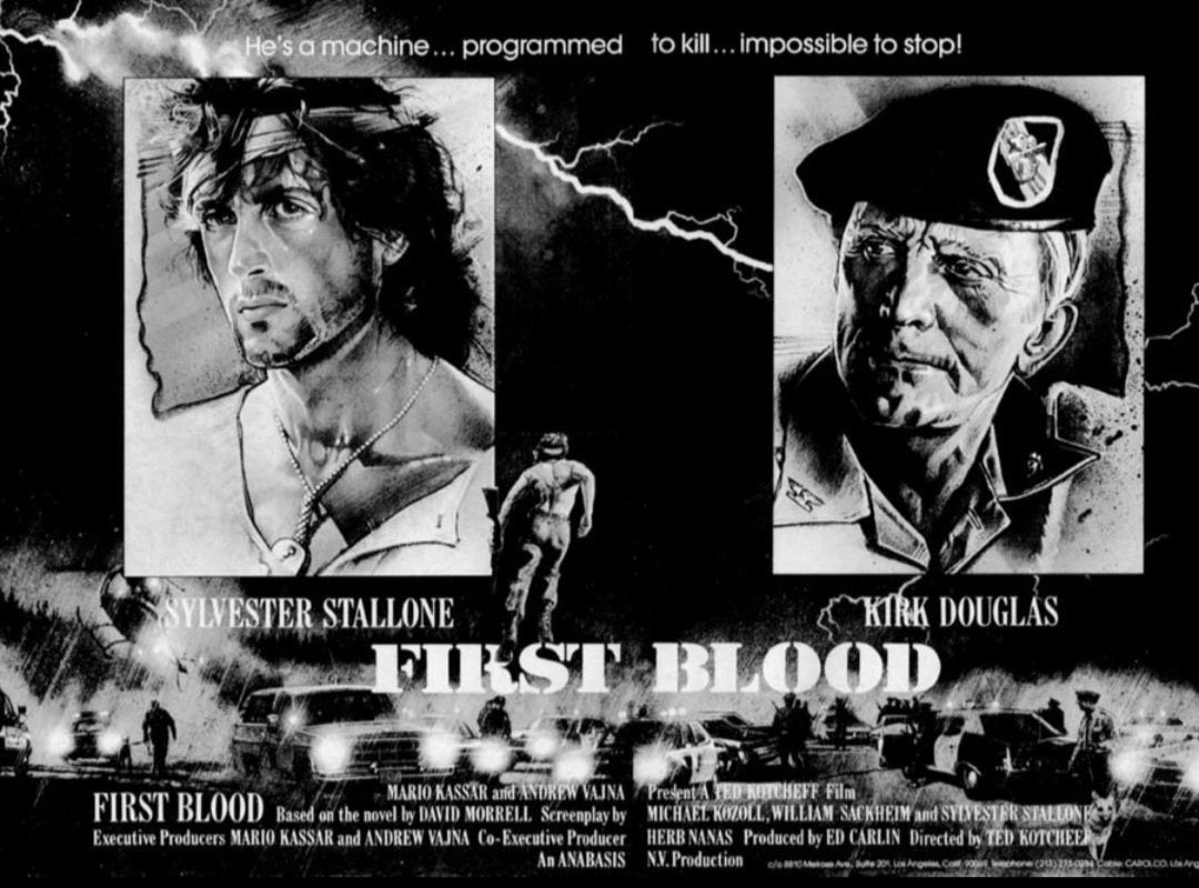 A very early movie poster for “First Blood” having Kirk Douglas as Col. Trautman before he was replaced. 

#rambo #rambofirstblood #sylvesterstallone #kirkdouglas #80s #movies