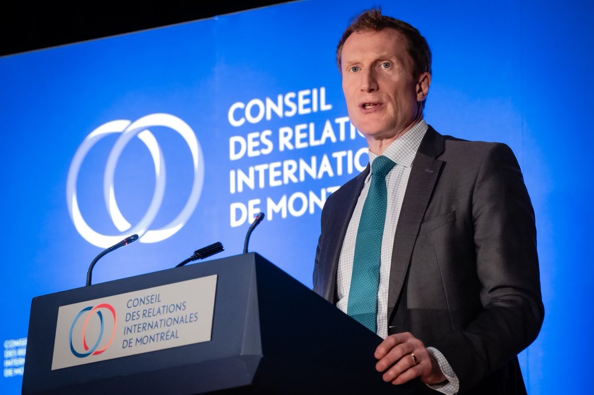 MarcMillerVM's tweet photo. Au #CORIM, j'ai discuté des manières dont notre système d'immigration est clé pour répondre à l'instabilité mondiale. Alors que le monde continue de relever des défis nouveaux et inattendus, le Canada restera une lueur d'espoir pour ceux qui fuient la guerre et la persécution. https://t.co/oZ3qsjMxFj