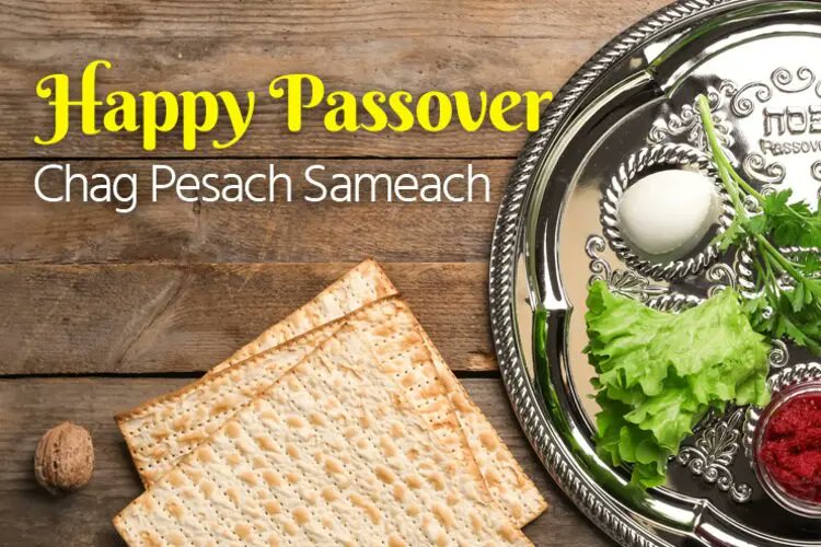 Happy Passover to my Jewish followers.