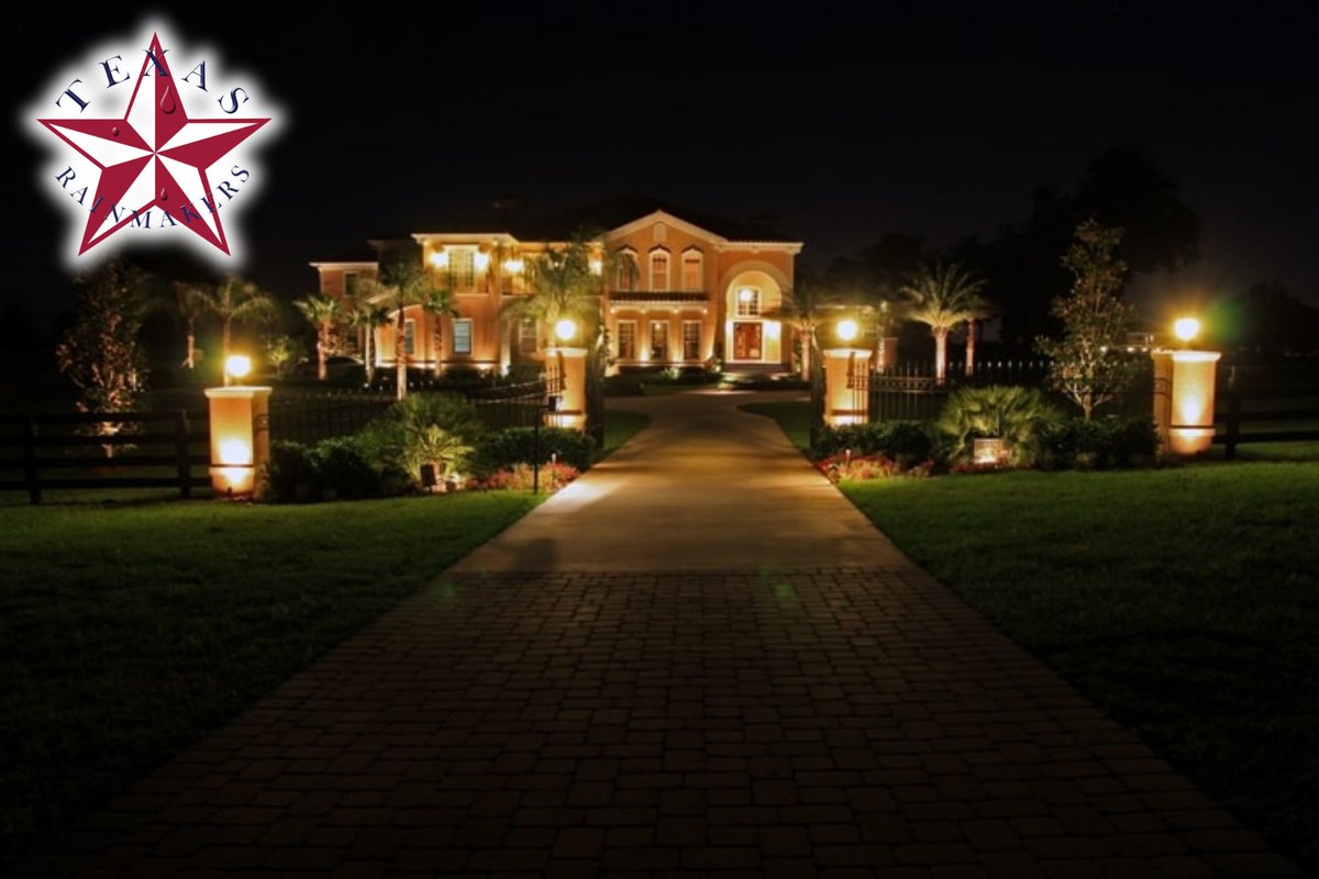 Enjoy enhanced safety, security, and ambiance with professionally installed lighting. Illuminate your home and elevate your outdoor experience today! #landscapelighting #homesecurity #outdoorliving 🌿