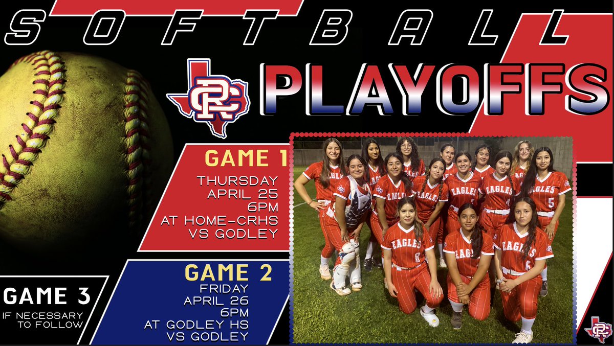 ✨🥎Softball Playoffs🥎✨ ✨🙌🥎🦅🥎🙌✨ #HailCarter 🔴⚪️🔵 @FortWorthISD @FWISDAthletics @CRiversideHS