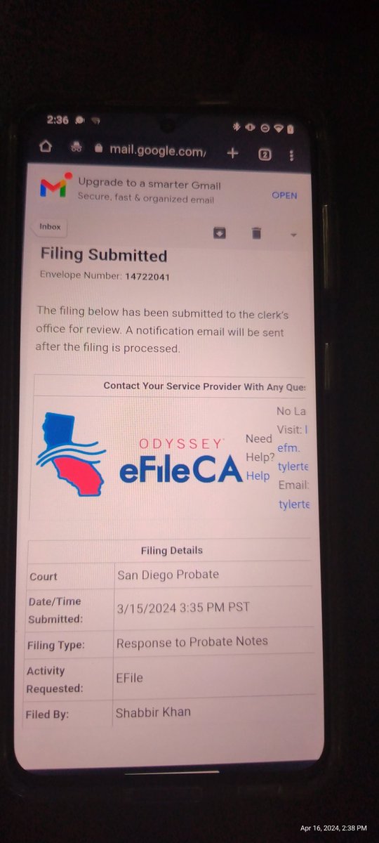 Occupy007's tweet photo. @USMC @3rdmaw @SanDiegoPD @WellsFargo @SanDiegoCounty @10News @FAANews @FBI @CivilRights @SummerStephan @SDDistAtty @SanDiegoDAAssoc @SDSheriff @FBISanDiego @SummerStephan:
ROA 25 is a forgery of my signature. Originally what I had e-signed and what my lawyer e-filed has vanished.

ODYSSEY E-File CA records shows Filed By Shabbir Khan. Shabbir Khan is not my attorney.

Read ROA 12

https://t.co/jwPouBpK3l
https://t.co/YV9IXRaSCH https://t.co/pWEgupbkAu