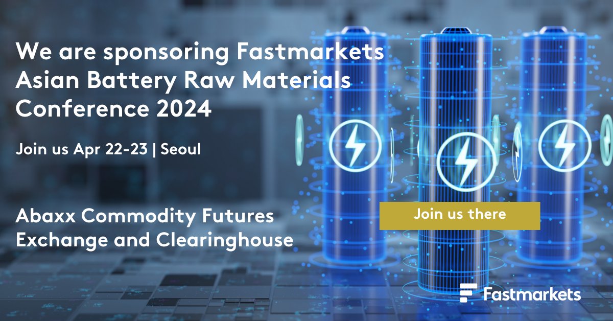 From #LNG at @FlameConference in Amsterdam to #BatteryMetals at @Fastmarkets's Asian Battery Raw Materials Conference in Seoul, the Abaxx team is connecting with market participants worldwide to build #smartermarkets to enable the #energytransition