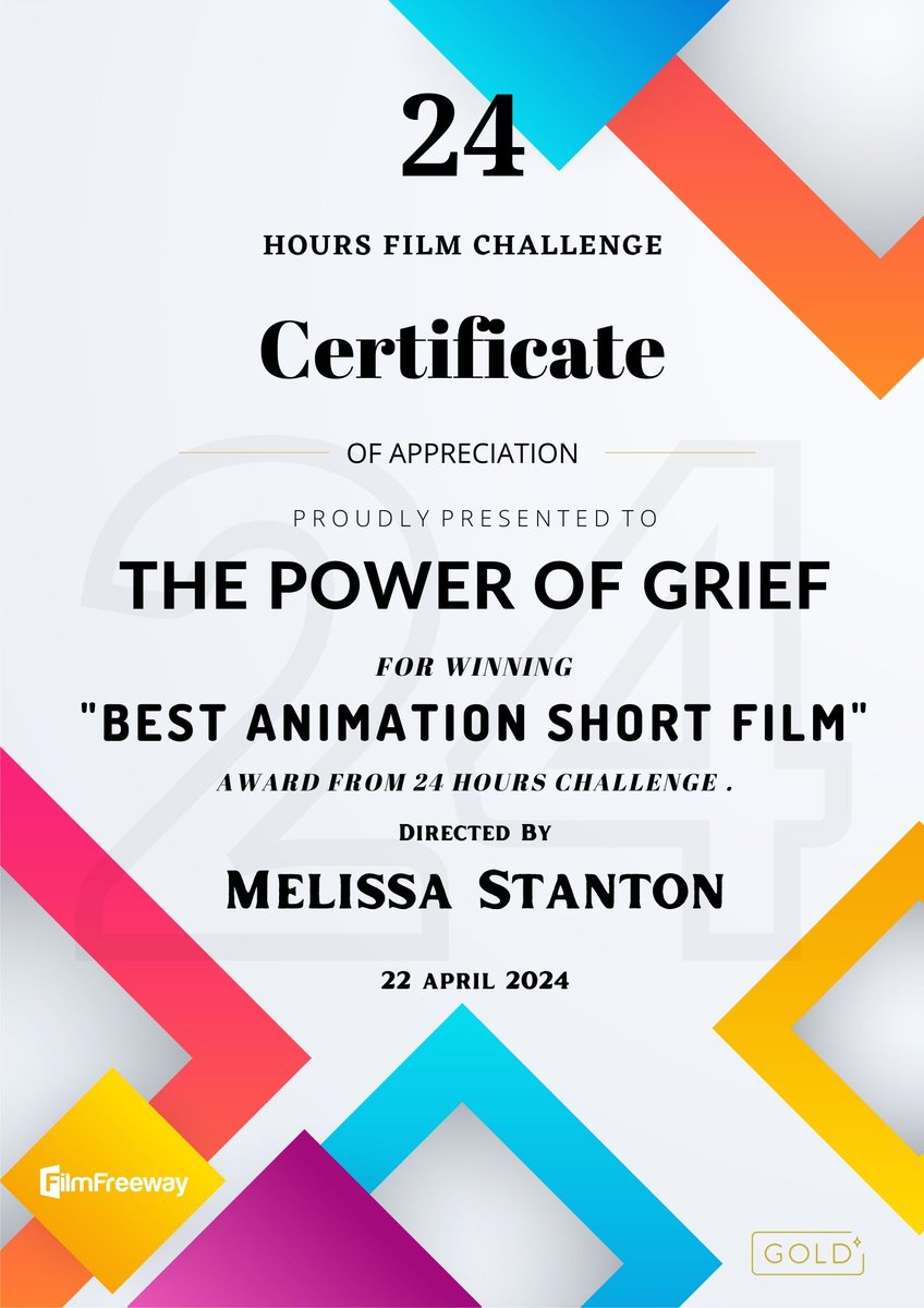 3 more wins for The Power of Grief #actor #actorslife #puppeteer #casting #SupportIndieFilm #shortfilm @SITCOMRADES