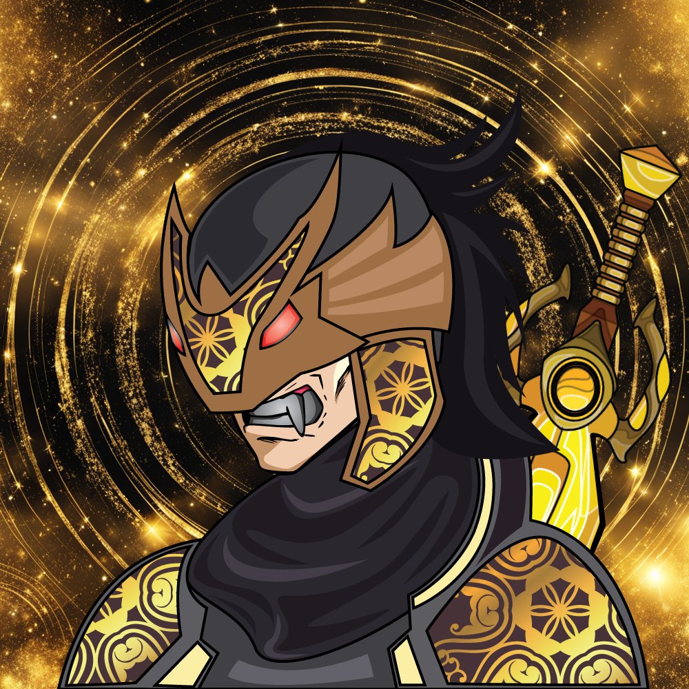 Yozora_Clan's tweet photo. We present to you the legendary YOZORA CLAN 1/1 character ''SHOGUN''! 🟨🟨🟨🟨

If you mint a 1/1 YOZORA COLAN NFT tomorrow April 23rd at 5pm utc you are in for a treat! There will be amazing additional perks for these characters! 🔥🐉💮🤩✅