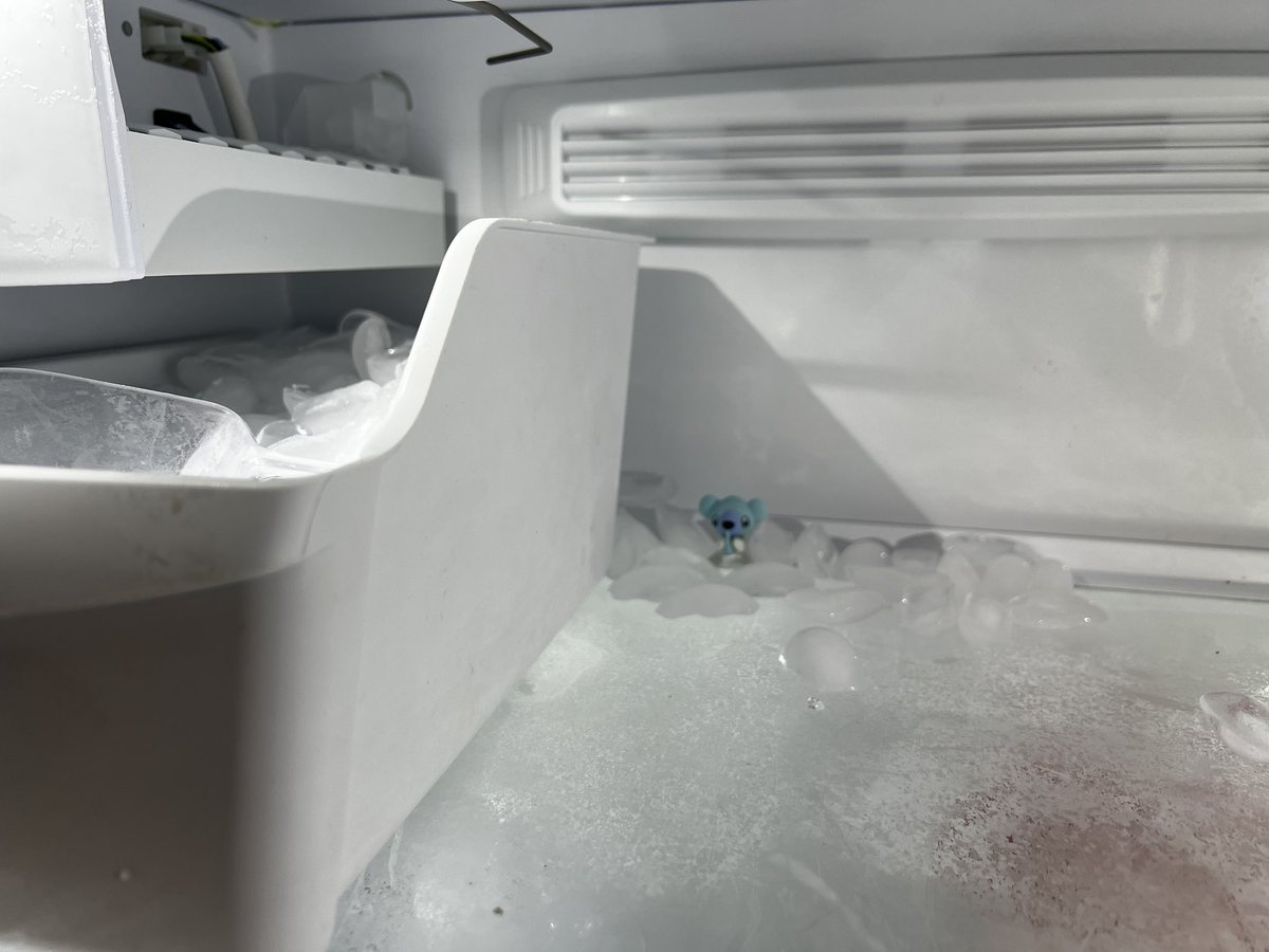 CoffeeKoley's tweet photo. My coworker sent me this pic from the work freezer https://t.co/pYCQDDNDXb