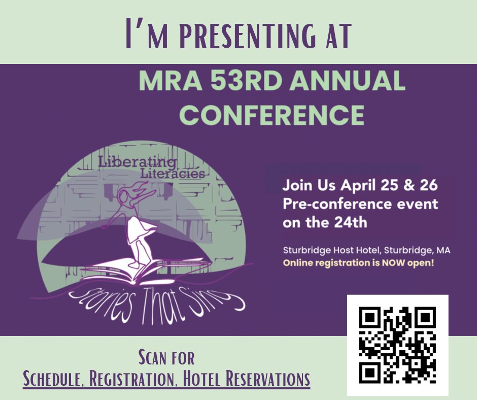 Crazy Reading Ladies (@allinreading) on Twitter photo Hope to see you this week! We'll be presenting #BooksBuildBridges how carefully selected #middlegrade #yalit can address #SEL competencies in adolescent readers. Join us <a href="/mraread/">Mass. Reading</a> Hope to see you this week! We'll be presenting #BooksBuildBridges how carefully selected #middlegrade #yalit can address #SEL competencies in adolescent readers. Join us <a href="/mraread/">Mass. Reading</a>