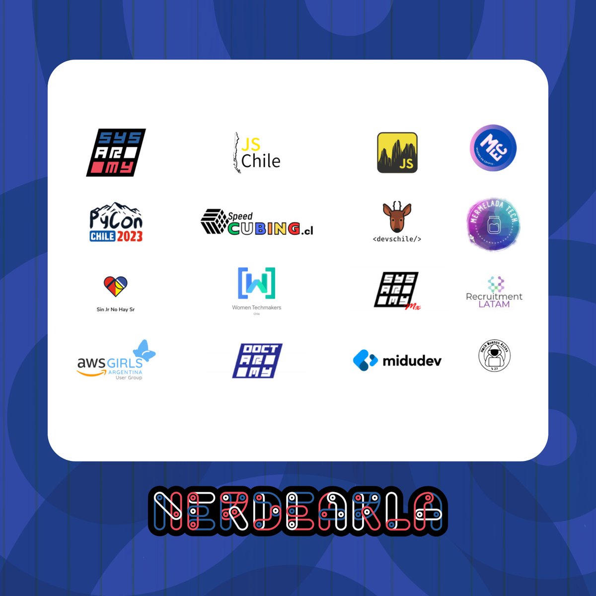 #nerdearla tweet media