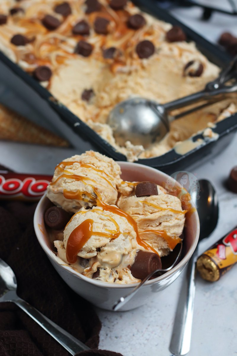 Rolo Ice Cream 🍨🤤 Recipe - janespatisserie.com/2020/06/13/rol…