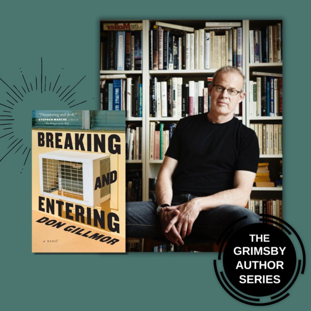 Don Gillmor, will be at the Grimsby Public Library this Friday at 7pm as part of the Grimsby Author Series! More info here! 885thelake.fm/index.php/even…