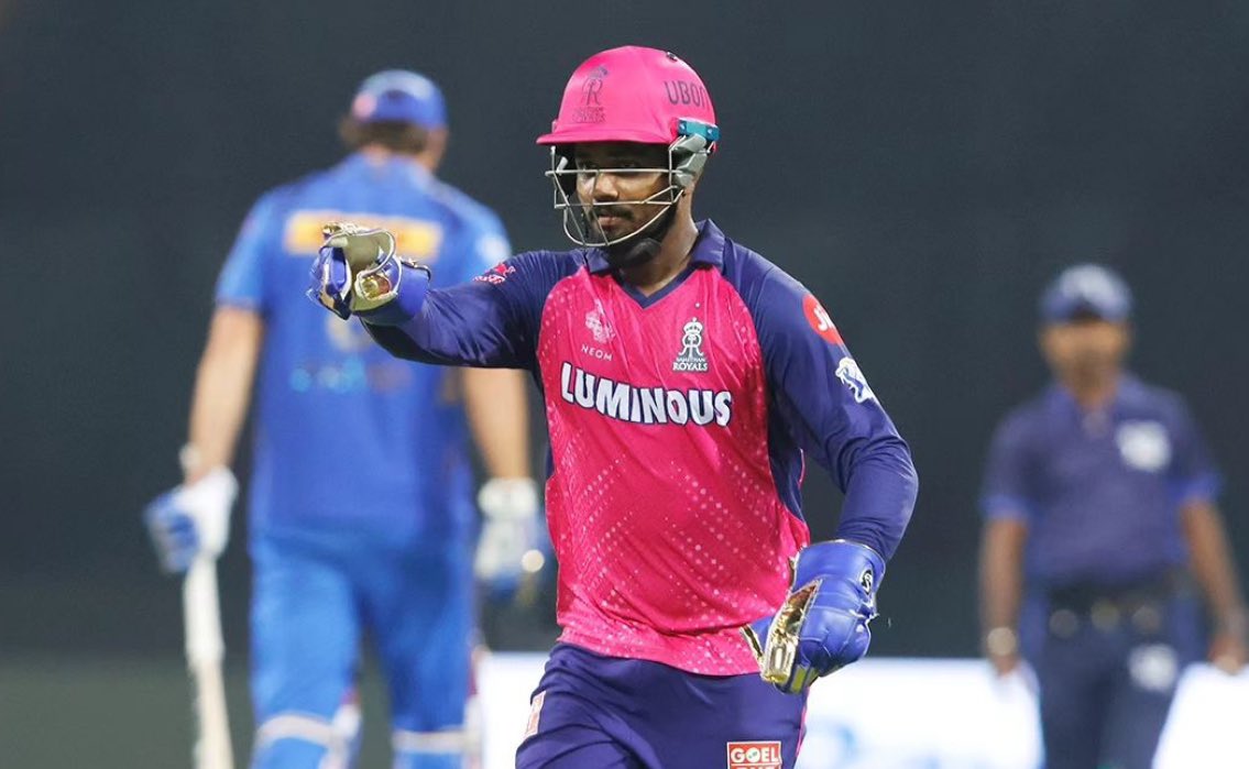 Sanju Samson becomes the first Captain & Wicket-Keeper batter to complete 300 runs in IPL 2024. 👌