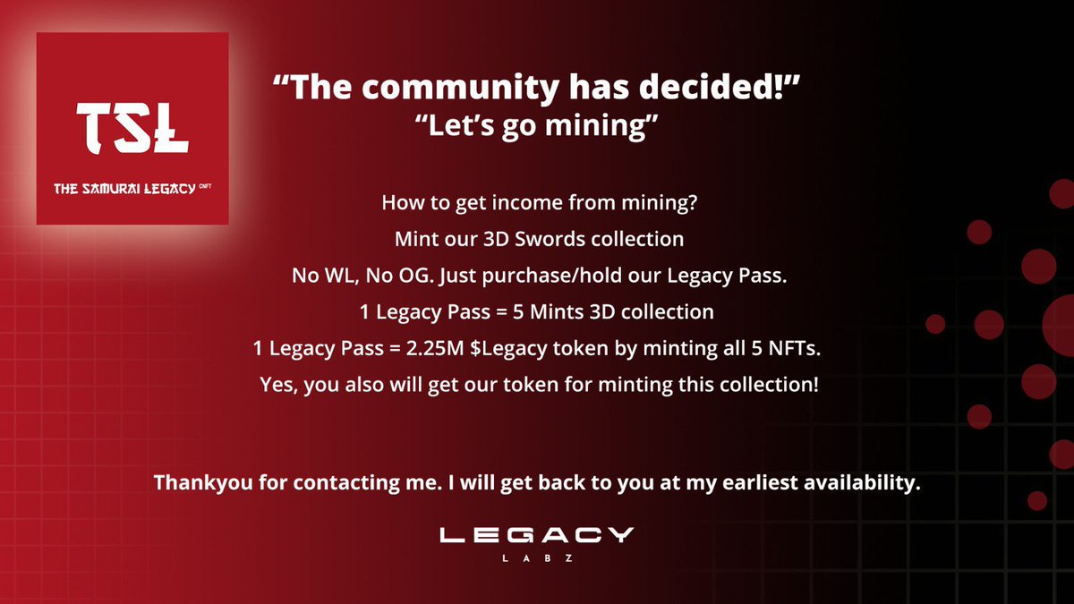 The Samurai Legacy tweet media