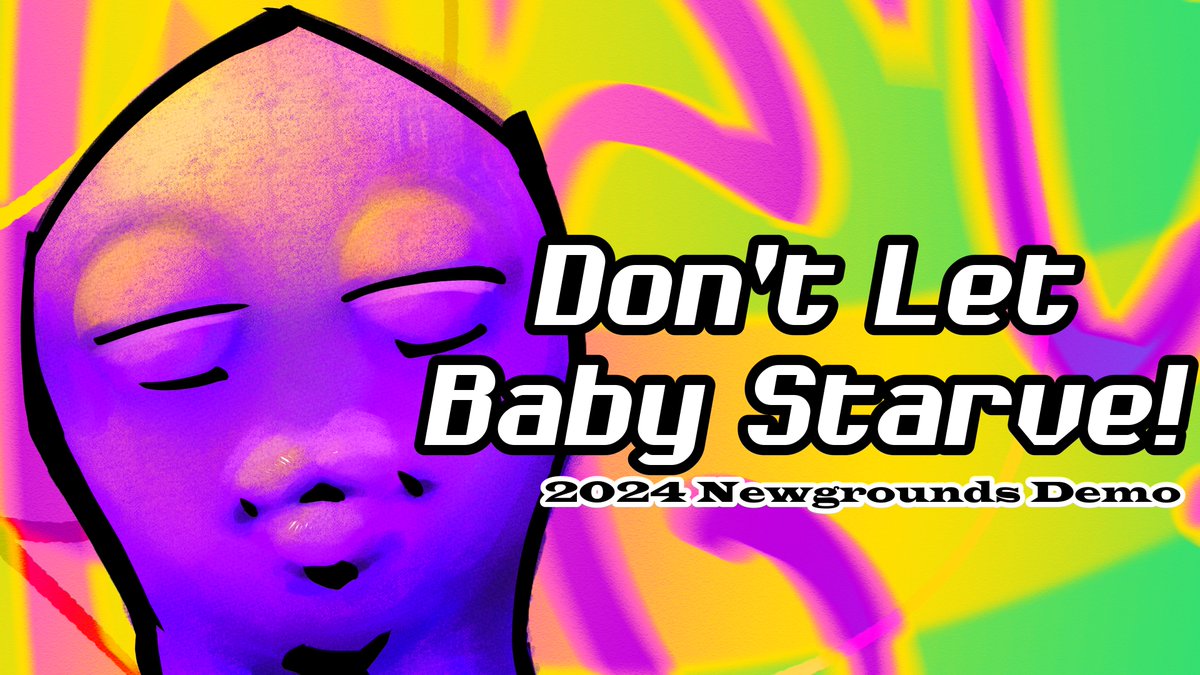 SURPRISE!! I've decided it's time to release a public demo of Don't Let Baby Starve, the platformer I've been working on for about 2 years now. I'm very proud of how the game's turning out so far, and I want everyone to be able to try it!