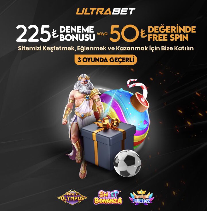 Oran 3.30 🧿

🏆En güvenilir yerden katıl 🍀

🔥2️⃣2️⃣5️⃣ TL deneme bonusu 🔥

👇👇👇

🔗 ultraortaklik1.com/links/?btag=47…

#canlıbahis
#bahis 
#casino
#denemebonusu
#slot
#futbol
#ultrabet