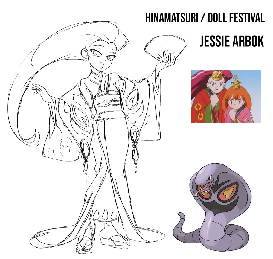 🐍🎎Wondering if there's any Jessie (pokemon) fans out there still or if this is niche-