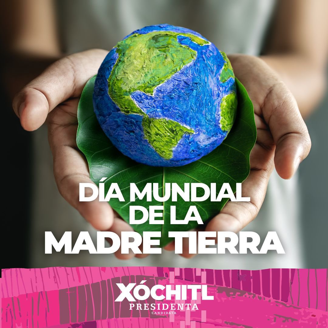 Hagamos conciencia que solo hay una #MadreTierra. O le ponemos un freno al cambio climático o nos lleva la fregada. No habrá marcha atrás. Por eso cuando sea Presidenta le vamos a apostar a políticas que cuiden de verdad el medio ambiente: transición a las energías limpias,