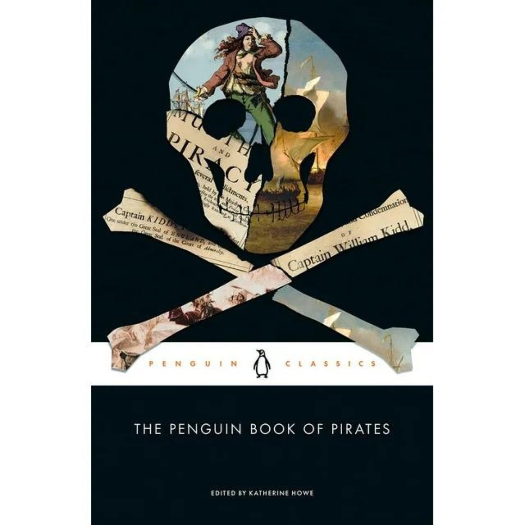 The Penguin Book of Pirates takes us behind the eye patches, peg legs & skull & crossbones & into the no-man’s-land of piracy rife with paradoxes & plot twists. Join the book's editor @katherinebhowe @realrealpirates May 4 for our pirate-themed fundraiser! salemlitfest.org