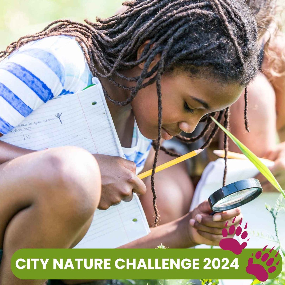 🌎 Happy Earth Day 🌍 This Earth day, why not pledge to help our planet and join our City Nature Challenge? 🤩 On 28 April, join us & @WTBBC as we take part in an annual worldwide competition to spot wild species at The Gardens! 🔍 To find out more visit ow.ly/HpXh50RlgHU