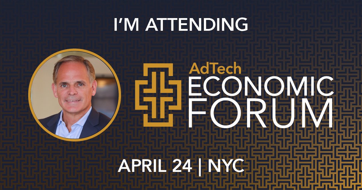 Having spent the last decade and a half at the intersection of Ad Tech, Finance and Economics, I'm looking forward to this event. See you there! lnkd.in/dYir6sJr