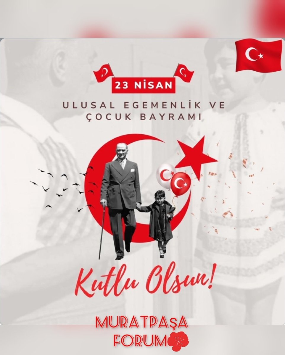 Çocuklara bayram armağan eden ilk ve tek lider Ebedi Başkomutanımız Gazi #MustafaKemalAtatürk ♥️ Bir çift mavi gözün ışığında #23Nisan Ulusal Egemenlik ve Çocuk Bayramımız Kutlu Olsun.🇹🇷 Yaşasın 23 Nisan.♥️ #23NisanÇocukBayramı #23NisanKutluOlsun #NeMutluTürkümDiyene