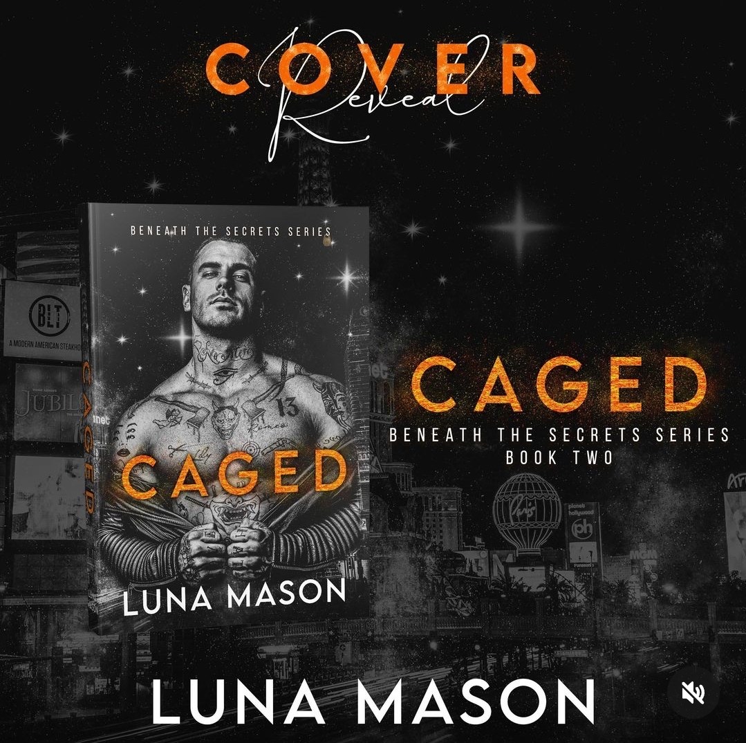 ⁺˚⋆｡°✩ COVER REVEAL ✩°｡⋆˚⁺ 

Caged by  #LunaMason, is coming June 27th!

Pre-order amzn.to/4cRn2Tt

#caged #beneaththesecrets #lunamason #singledad #coverlove #bratvaromance #spicybookstagram #bodyguardromance #romancereader #romancebooklover #literallyyourspr