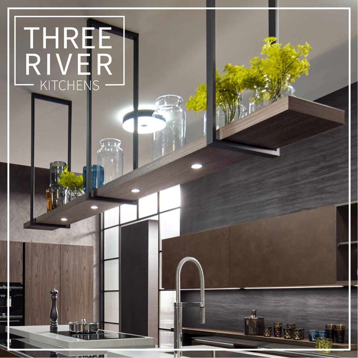 Transform your space with a cutting-edge kitchen by Three River Kitchens. Where style meets modern living. Book a design consultation! #kitchendesign #kitchenideas #kitchendesignideas #kitchendesigner #kitchendesigntrends #essexbusiness #essexkitchens #chelmsfordbusiness