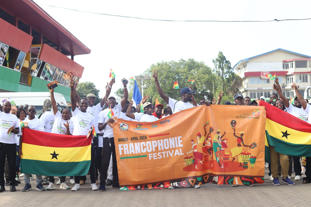 FRANCOPHONIE MONTH CLIMAXED WITH HEALTH WALK

As part of activities to mark the Francophonie month in Ghana, a health walk was held on Saturday, 20th April, 2024. 1/5