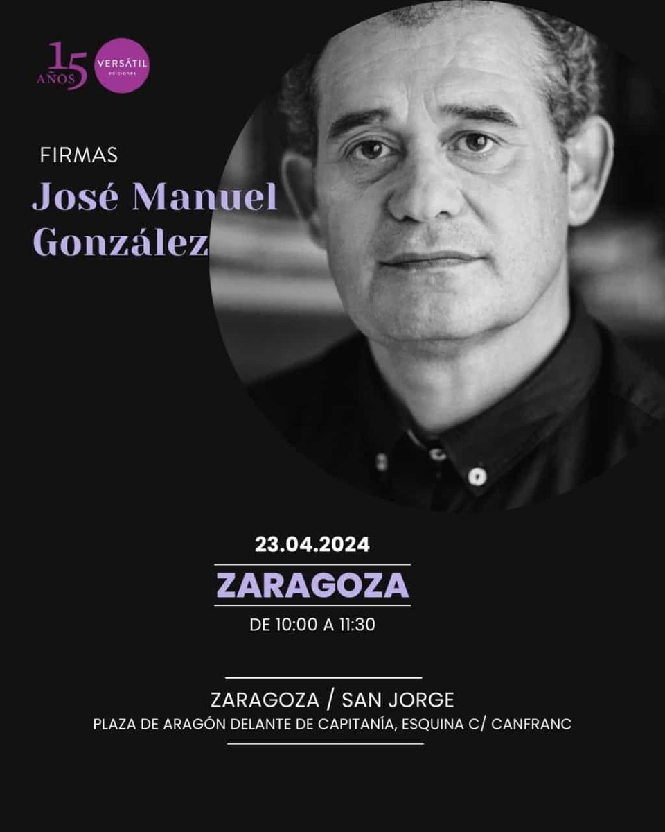 Mañana volveré a firmar mi "Viaje a la locura" en Zaragoza por la mañana y por la tarde en Pina