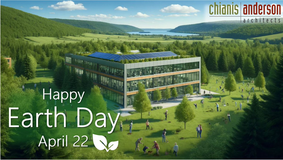 From all of us at Chianis + Anderson Architects, nestled among inspiring landscapes of #upstateNY, we wish you a Happy #EarthDay2024! Today, as we celebrate the resilience & beauty of our planet, we're reminded of our commitment to designing spaces that harmonize with nature.