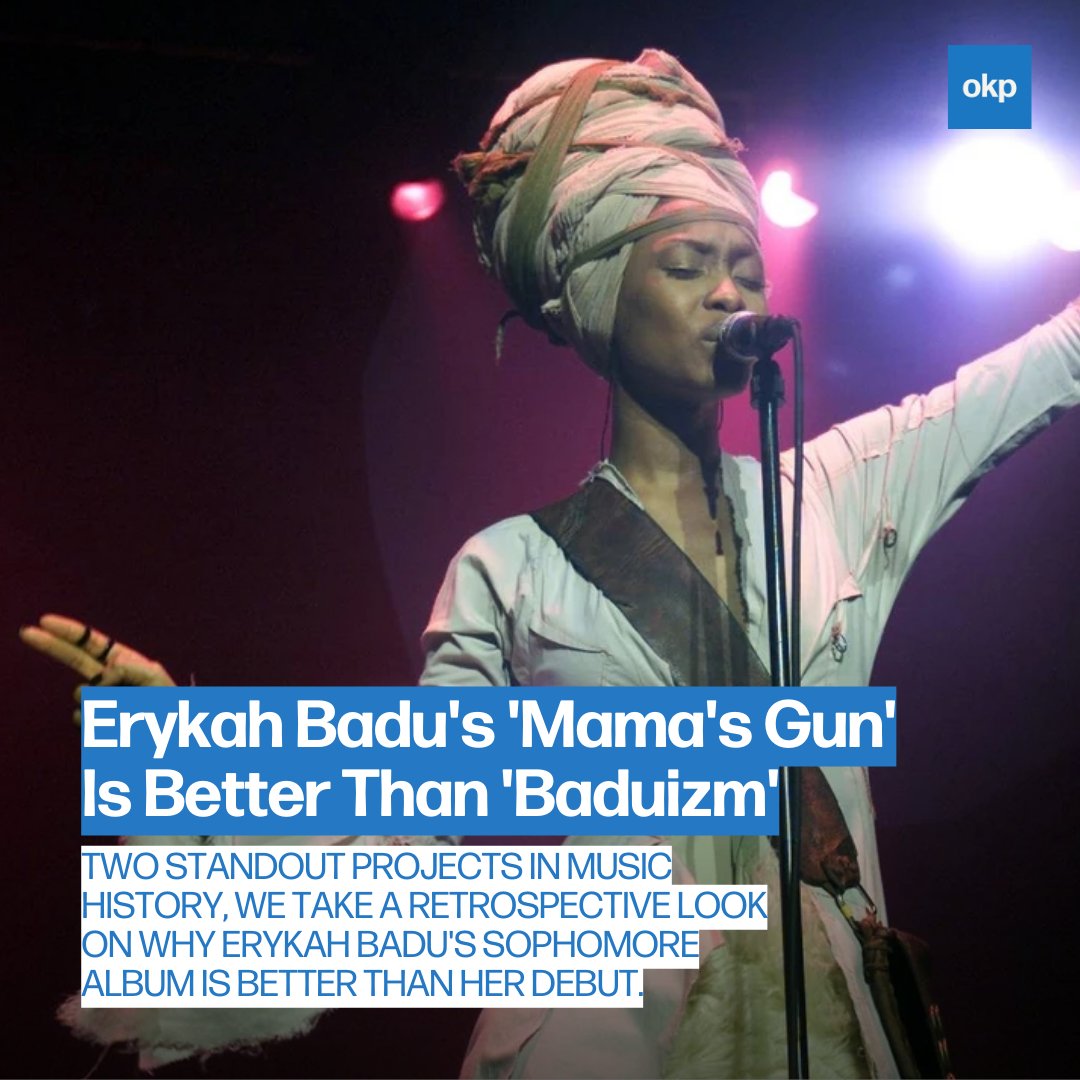 🎶 Let's revisit the genius of @fatbellybella's 'Mama's Gun' with this compelling retrospective. Discover why it just might eclipse her debut 'Baduizm' as we explore her evolution as an artist. What do you think of this hot take? bit.ly/36TMdn9