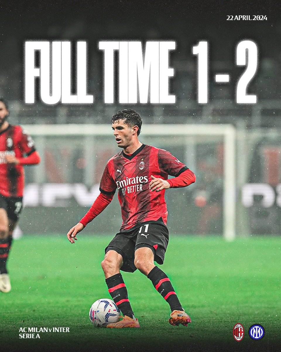 Full time. #MilanInter #SempreMilan