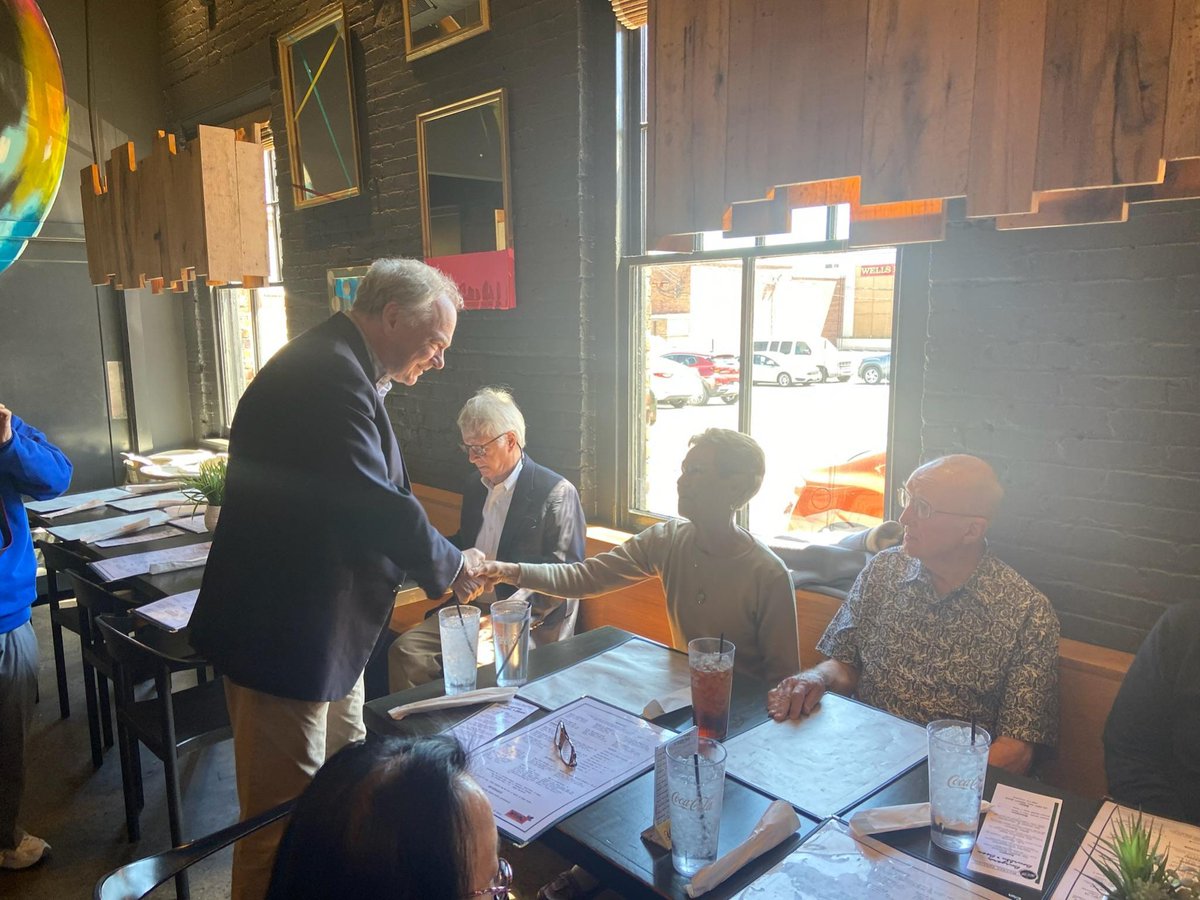 I had a great time joining Farmville Democrats today to talk about what’s at stake in this election. I know Democrats across our Commonwealth are fired up to help re-elect @JoeBiden, @KamalaHarris, and Democrats up and down the ballot.