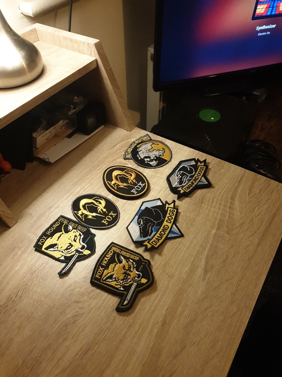 This is a healthy amount of metal gear patches to own right?