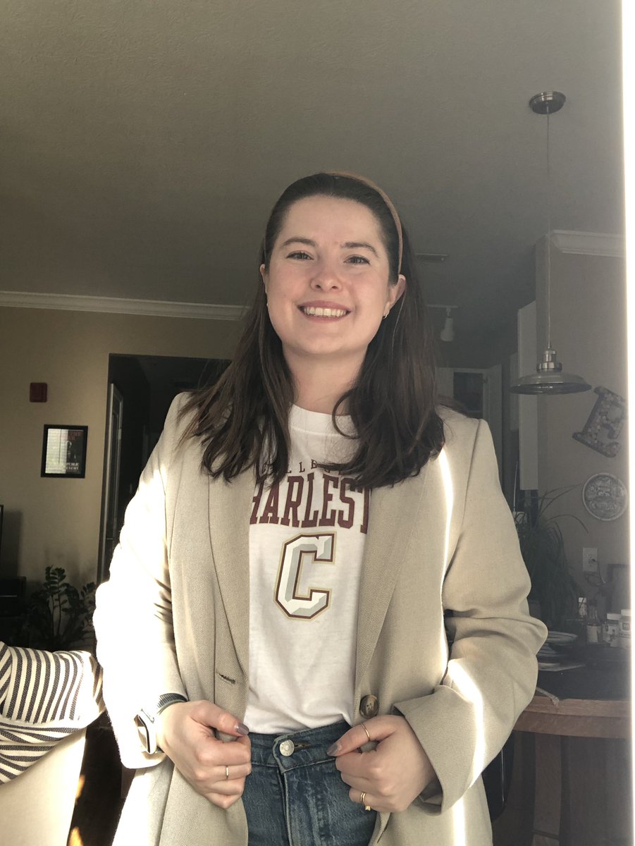 eliza_riggs12's tweet photo. I’m so happy to share that this fall I’ll be joining @CofC as a TT assistant professor in the Department of Communication! After 10 amazing years as a buckeye, I’m grateful and excited to start this next chapter of my career. (1/4) https://t.co/mE79urEMSO
