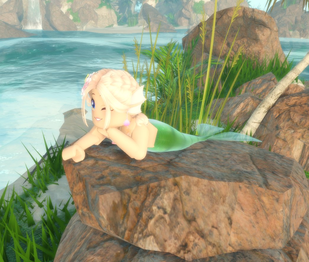 MermaiddKyra's tweet photo. Here are a few of the poses i made for the next mermaid lagoon update 🌺#MermaidLagoon #Roblox #RobloxDev #Mermaid #robloxanimation #animation #robloxart https://t.co/wSW13Wfx95