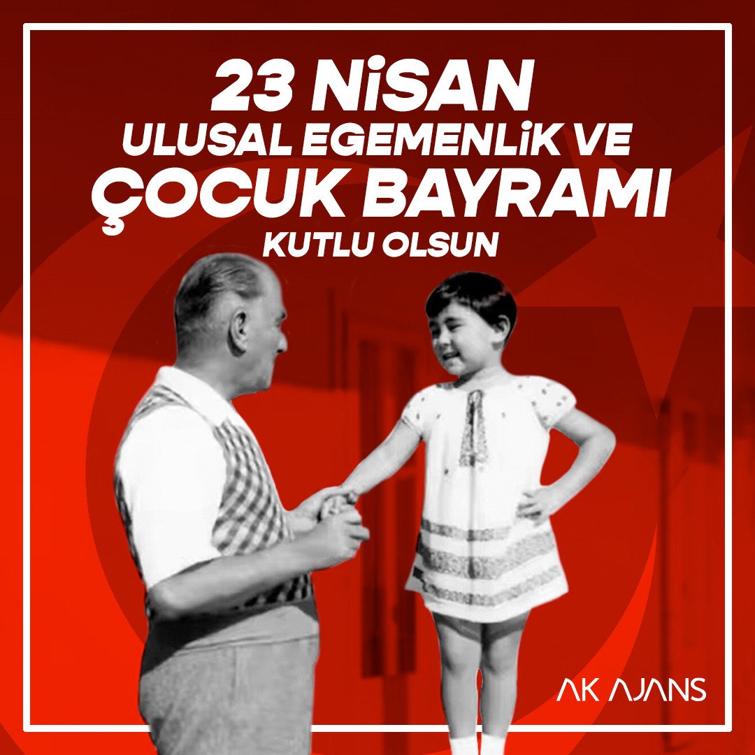 Açtığın yolda, gösterdiğin hedefe, hiç durmadan yürüyoruz ATA’m…

23 Nisan Ulusal Egemenlik ve Çocuk Bayramımız kutlu olsun.

#akajans #23Nisan #UlusalEgemenlikVeÇocukBayramı