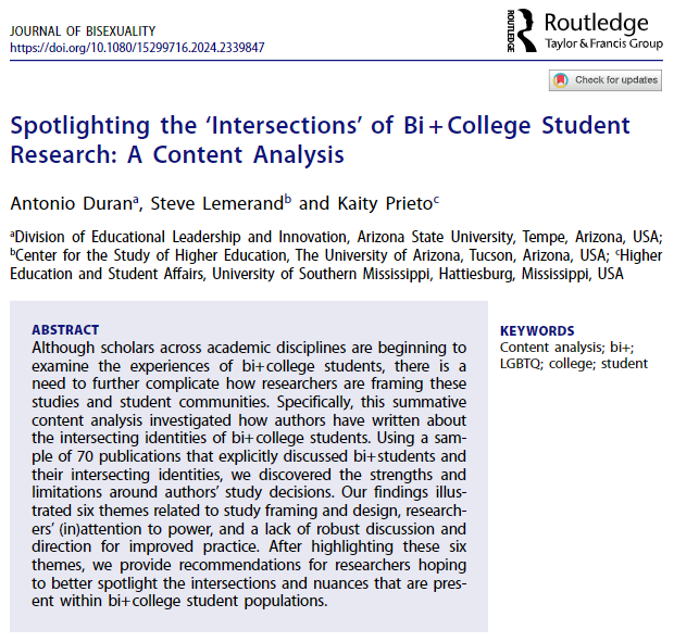 So grateful for our research team! @kaity_prieto @ant_duran Check out our new article on the intersecting identities of bi+ students: tandfonline.com/eprint/5SIAXZT…