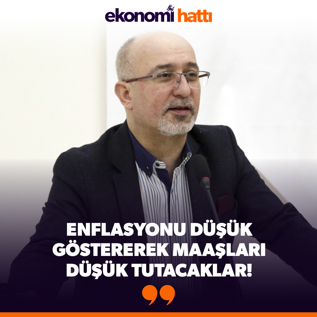 📌 Ekonomist Şenol Babuşcu: 🗣 'Ekonomi yönetimi seçim sonrasına bıraktığı vergi ve zamları, yılın ilk altı ayı enflasyonu yüksek çıkmasın diye 1 Temmuz’dan itibaren yapmayı planlıyor ki ilk 6 ay enflasyonu düşük çıksın Düşük çıkarmadaki amaç memur ve emekli Temmuz maaş