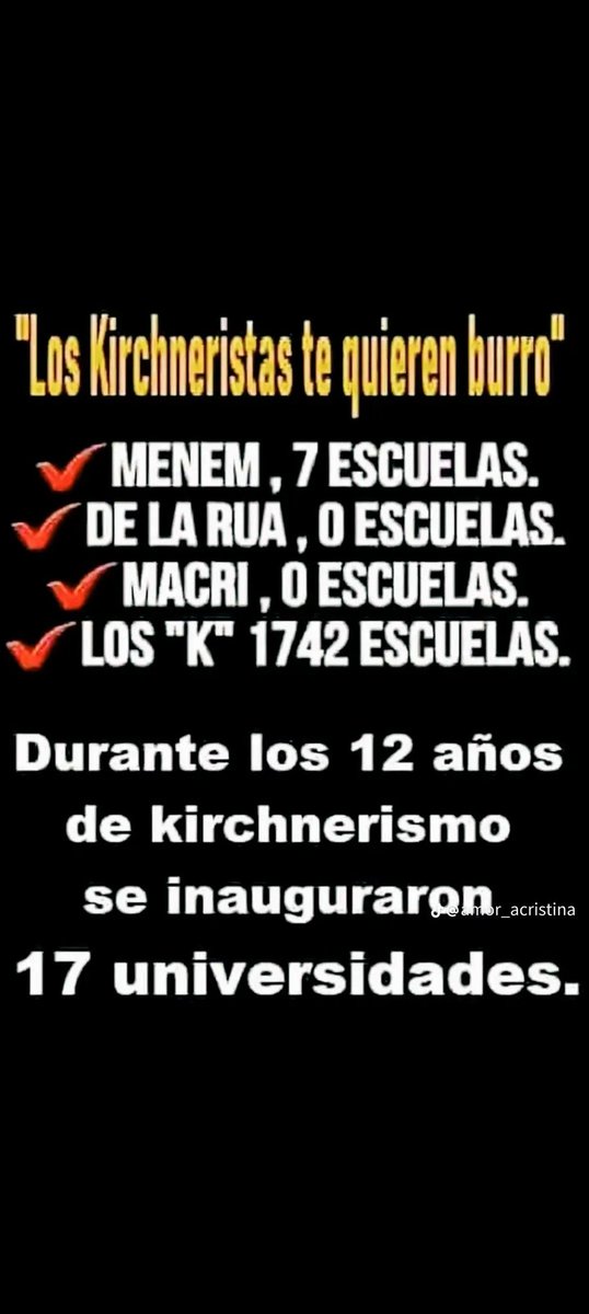 #CristinaCumple XQ SO KIRCHERISTA..POR ESTO SOY KIRCHERISTA 👇👇👇✌🏽🇦🇷✌🏽🇦🇷✌🏽🇦🇷