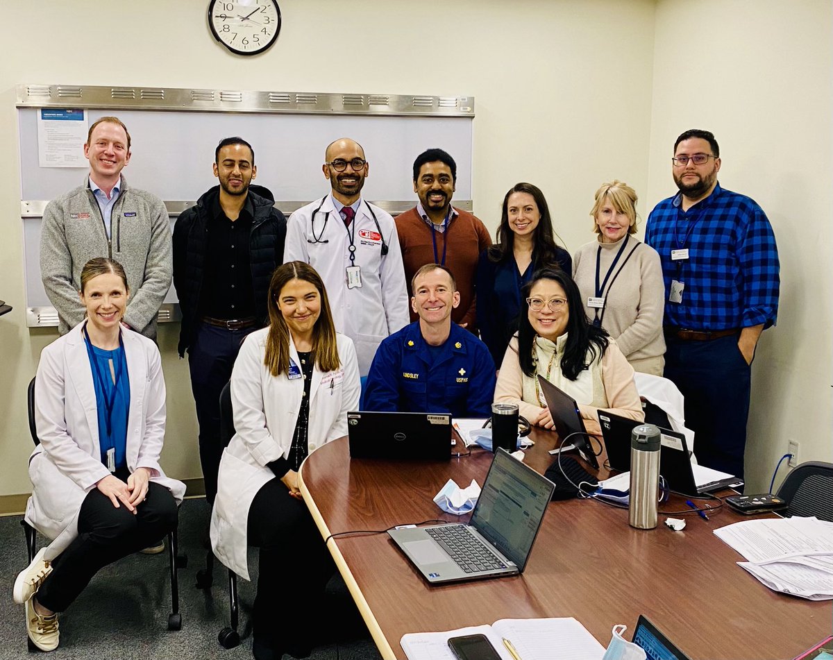 It’s Monday #BladderCancer & #RareGUTumors Clinic ⁦@theNCI⁩ ⁦@NCIResearchCtr⁩ ⁦@NIHClinicalCntr⁩. Happy Monday from the team! ⁦@NicholasISimon⁩ ⁦@EliasChandran⁩ ⁦@DrAndreKydd⁩ ⁦@SaadAtiq24⁩ #EndCancer #CancerResearchSavesLives