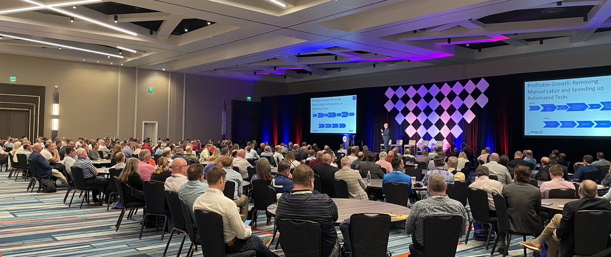 And we’re off! #inkjetsummit