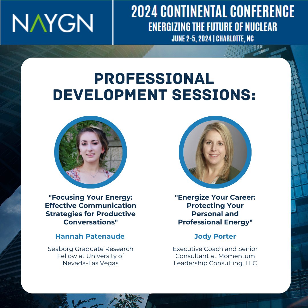 Register for the Professional Development Breakout Sessions being offered at our 2024 NAYGN Conference at Charlotte, North Carolina on Monday, June 3rd and Tuesday, June 4th at the Mint Museum Uptown. Registration Link: accelevents.com/e/naygn2024#ag…